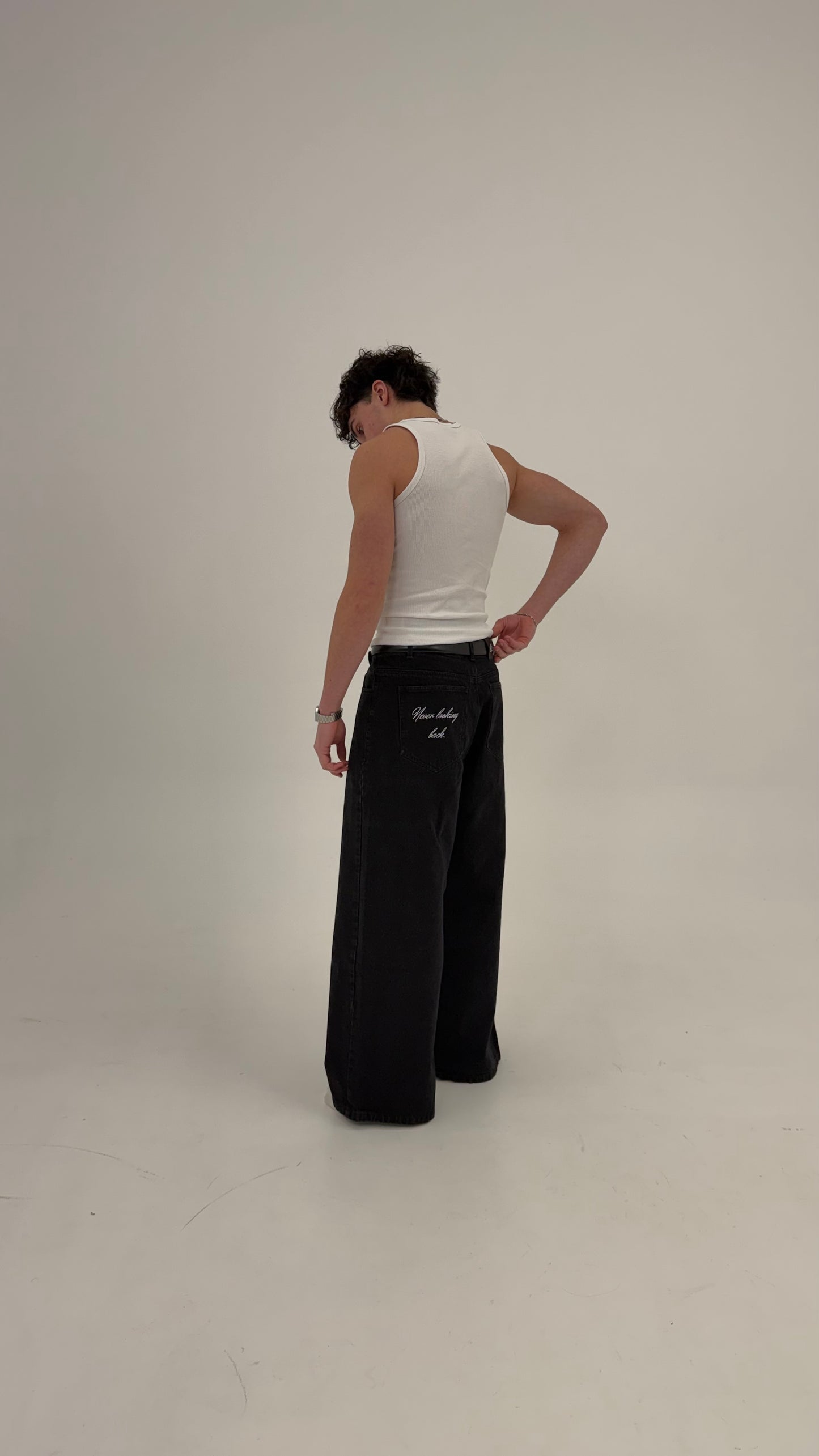 Jeans Never looking back.