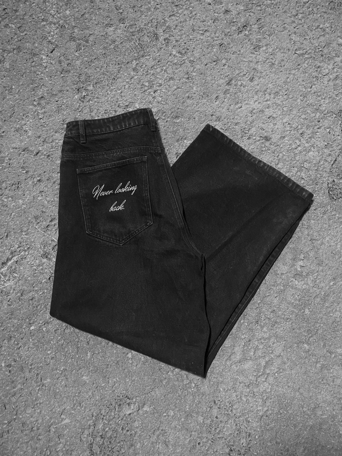 Jeans Never looking back.